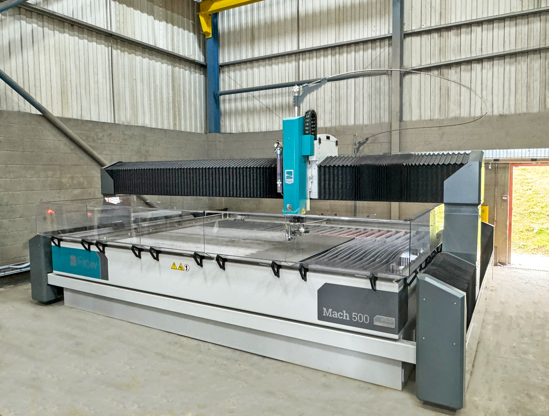 water jet cutting