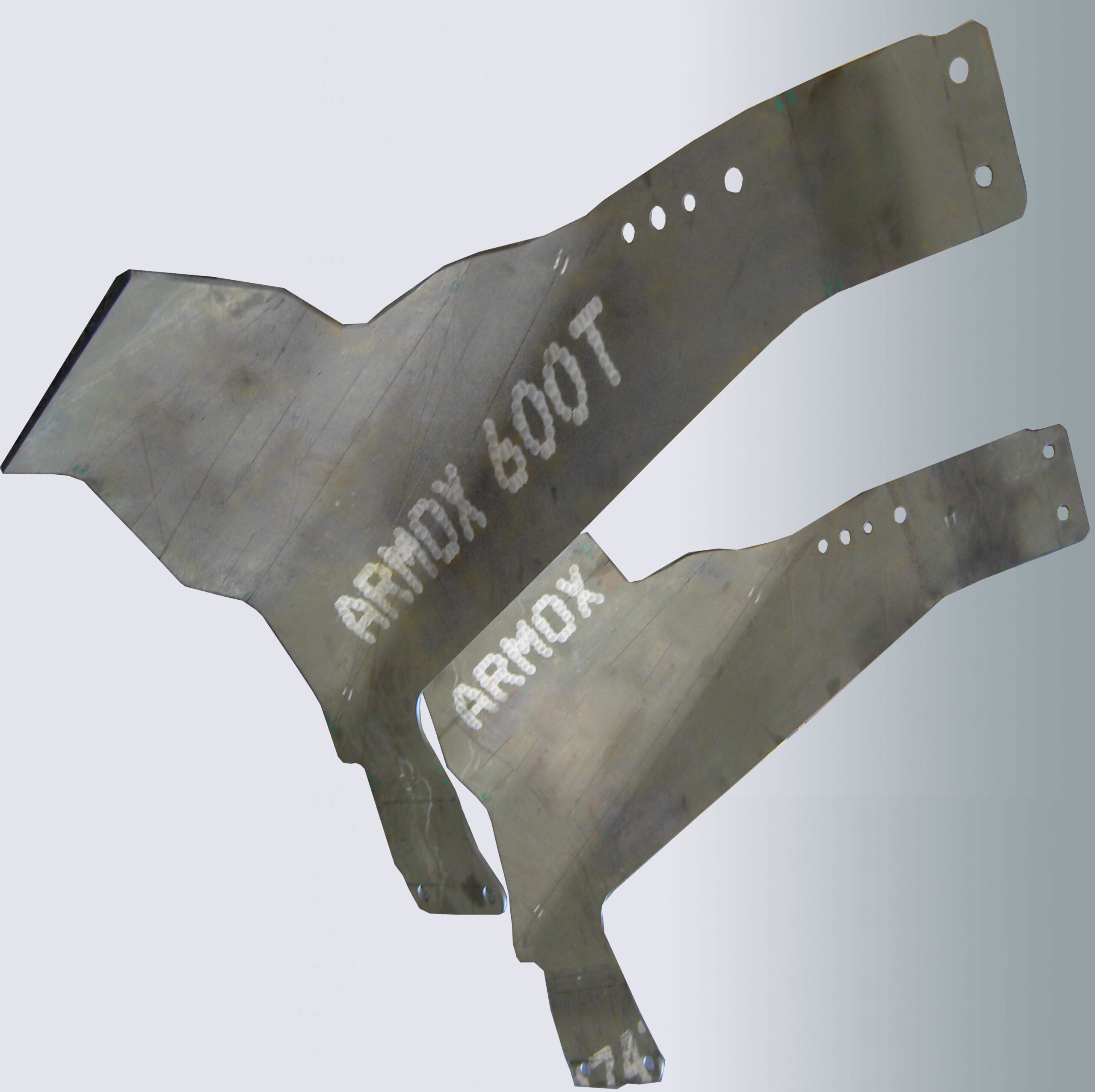 armox steel water jet cutting